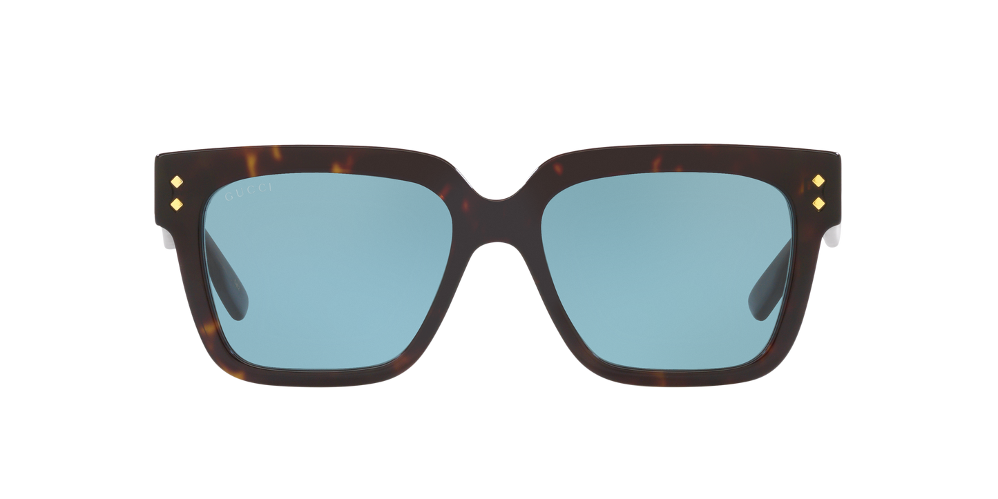 Gucci GG1084S Rectangle Sunglasses - Brown