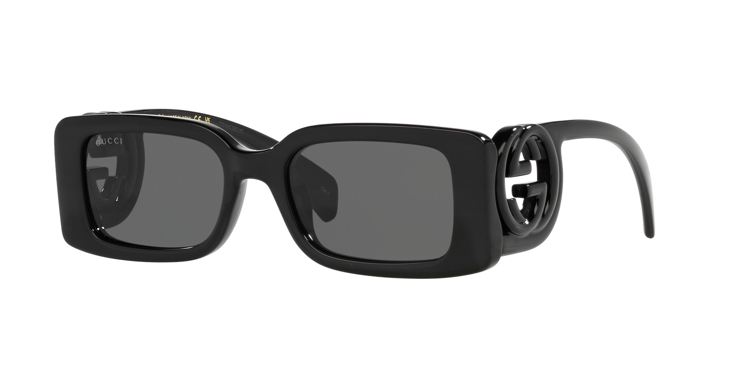 Gucci GG1325S Rectangle Sunglasses - Grey
