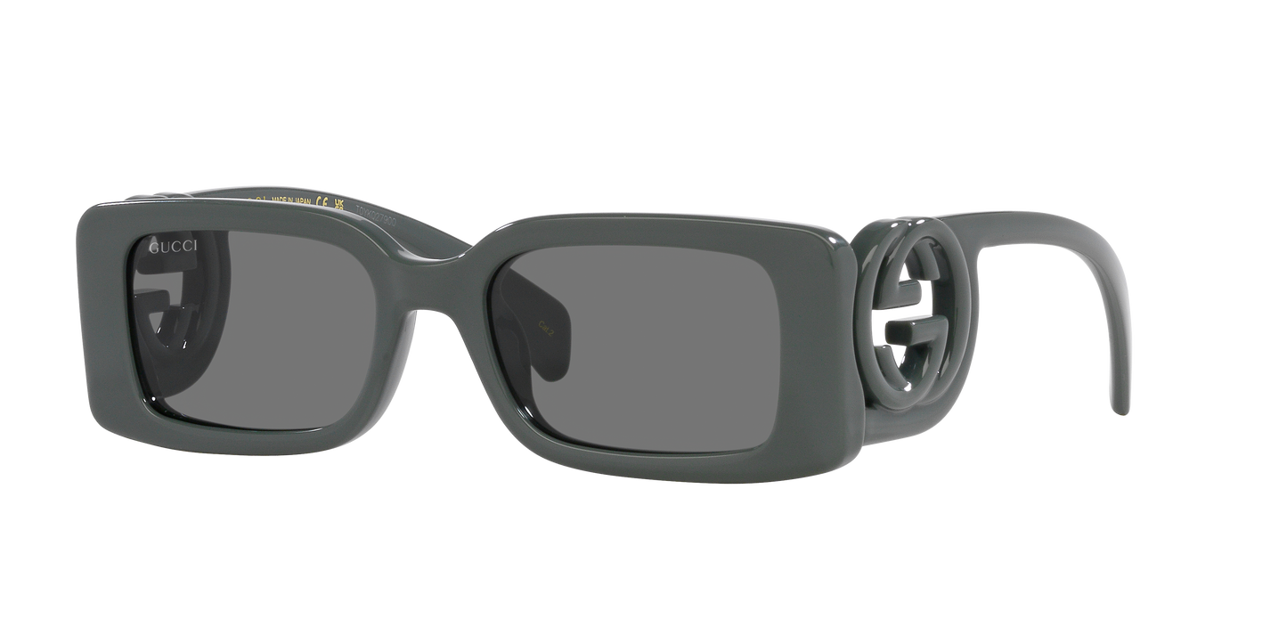 Gucci GG1325S Rectangle Sunglasses - Grey