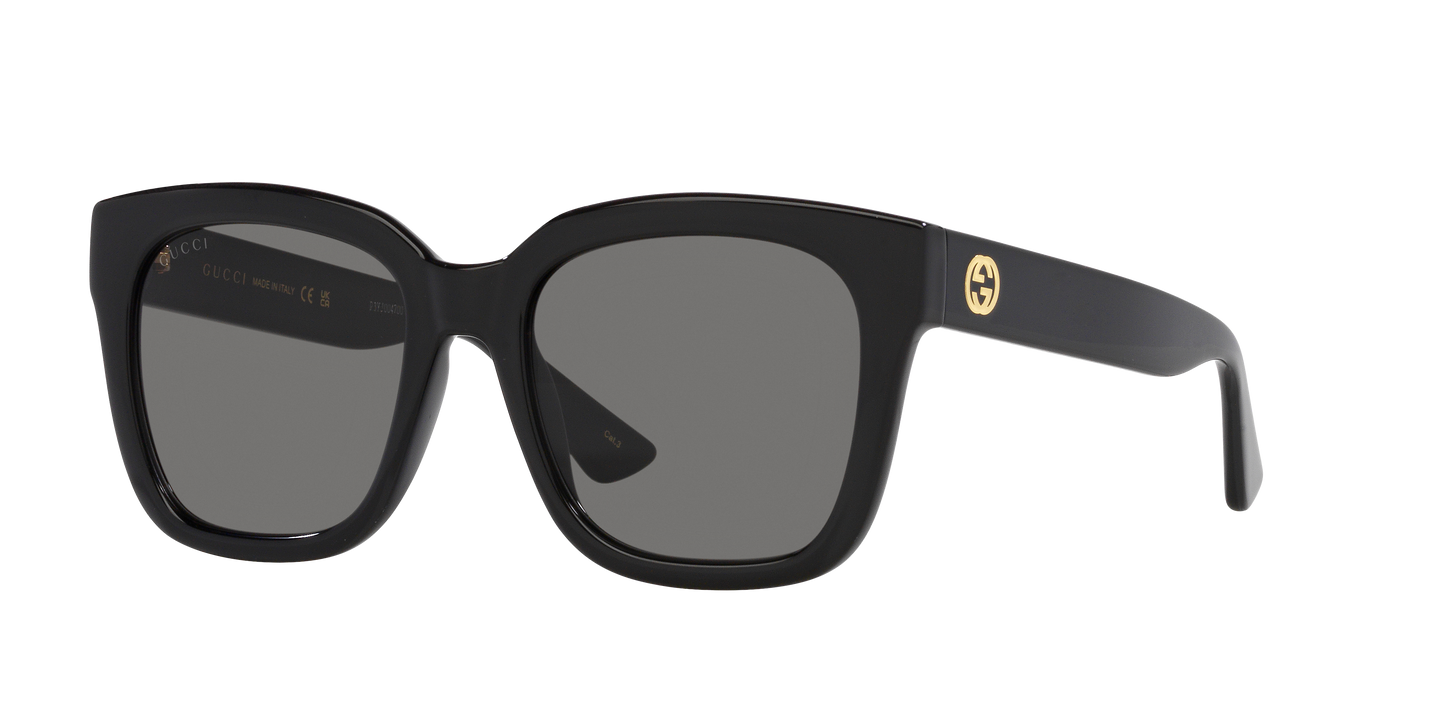 Gucci GG1338S Rectangle Sunglasses - Black