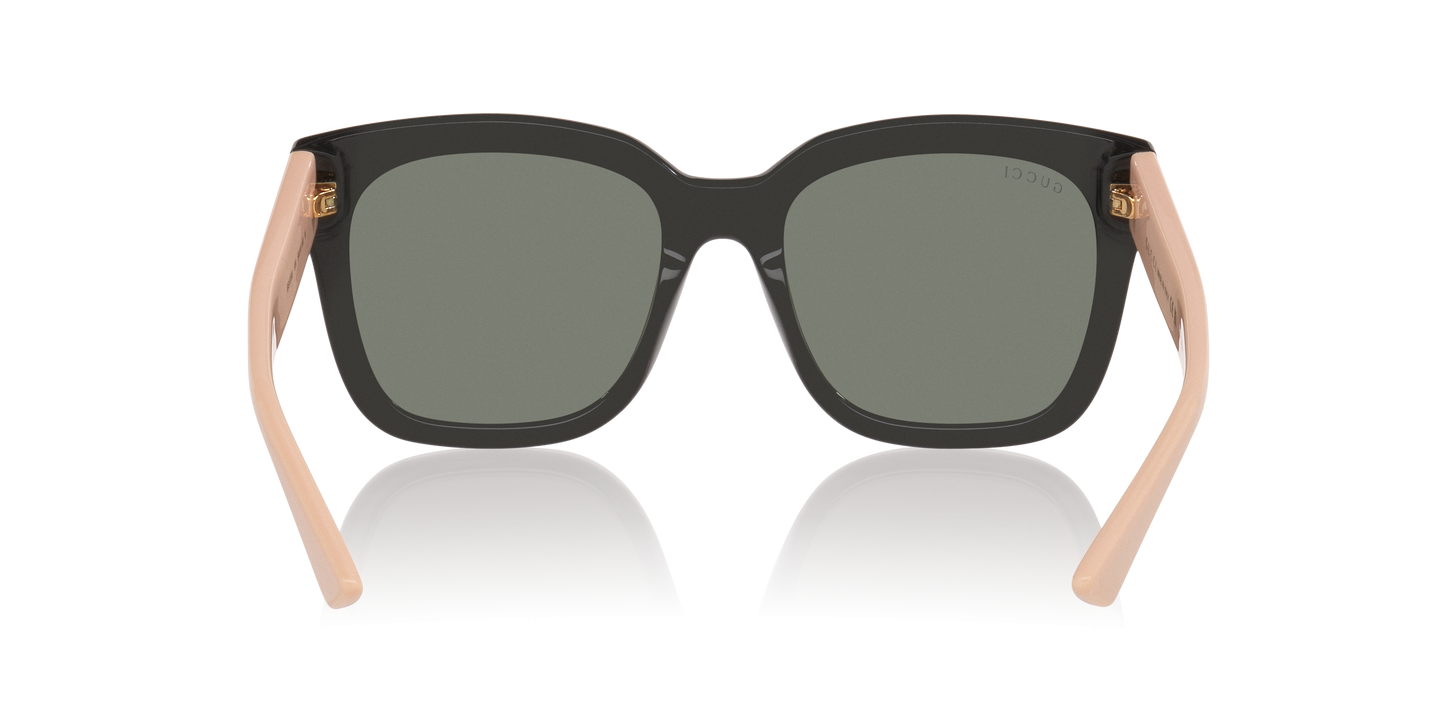 Gucci GG1338S Rectangle Sunglasses - Burgundy