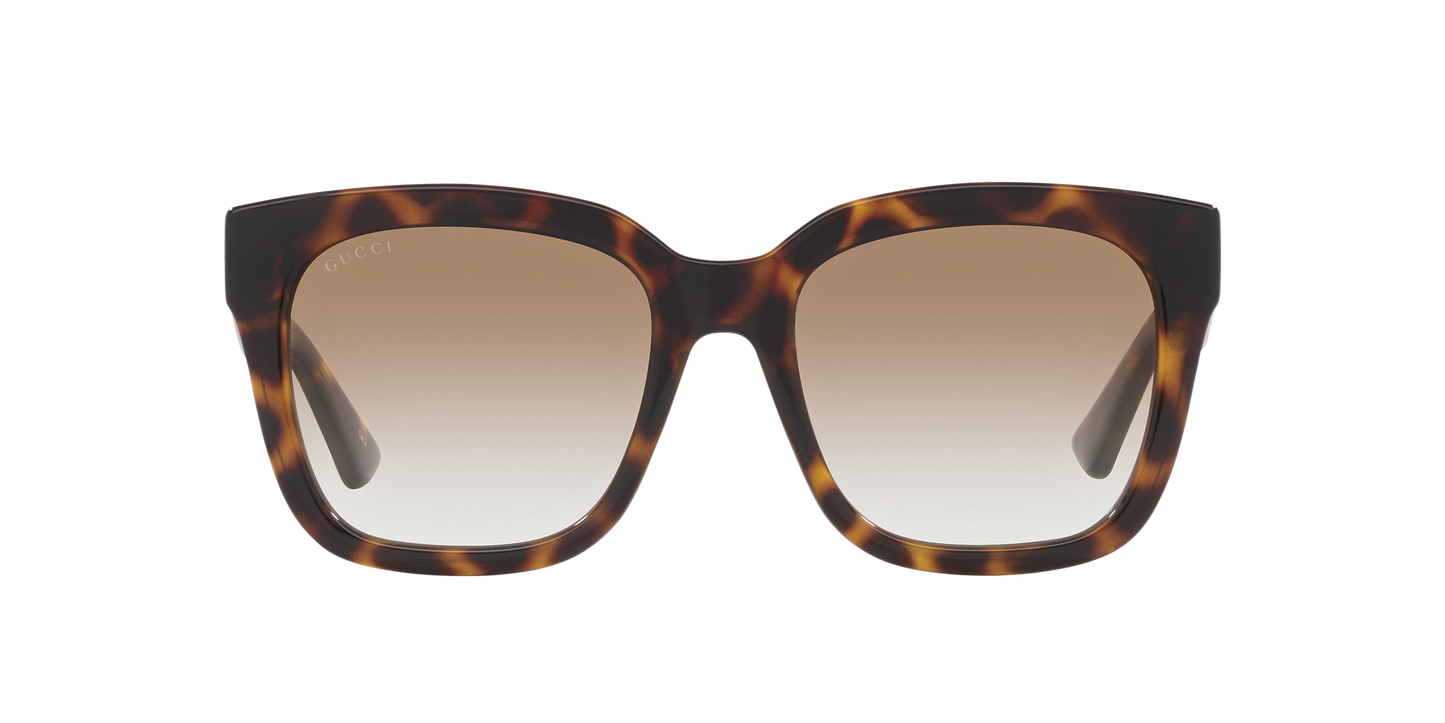 Gucci GG1338S Rectangle Sunglasses - Brown Light
