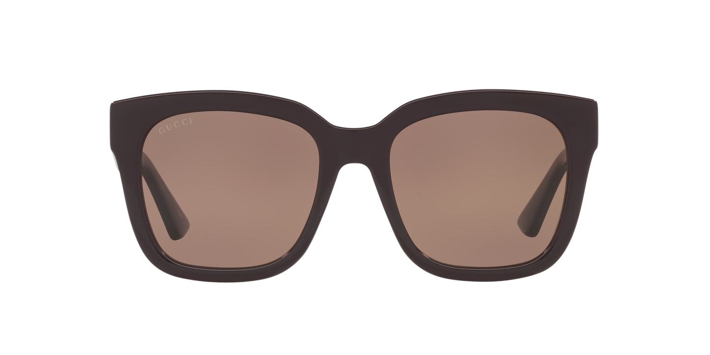 Gucci GG1338S Rectangle Sunglasses - Brown Light