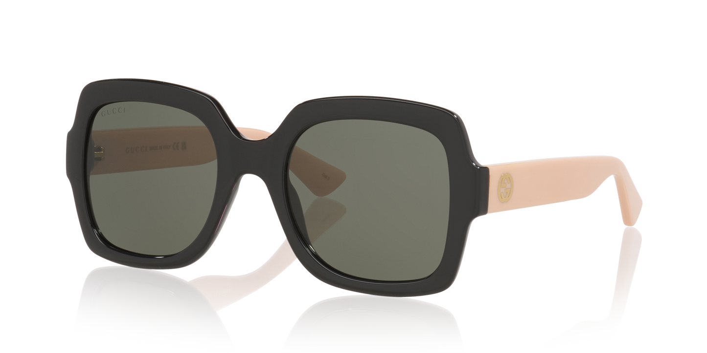 Gucci GG1337S Rectangle Sunglasses - Black