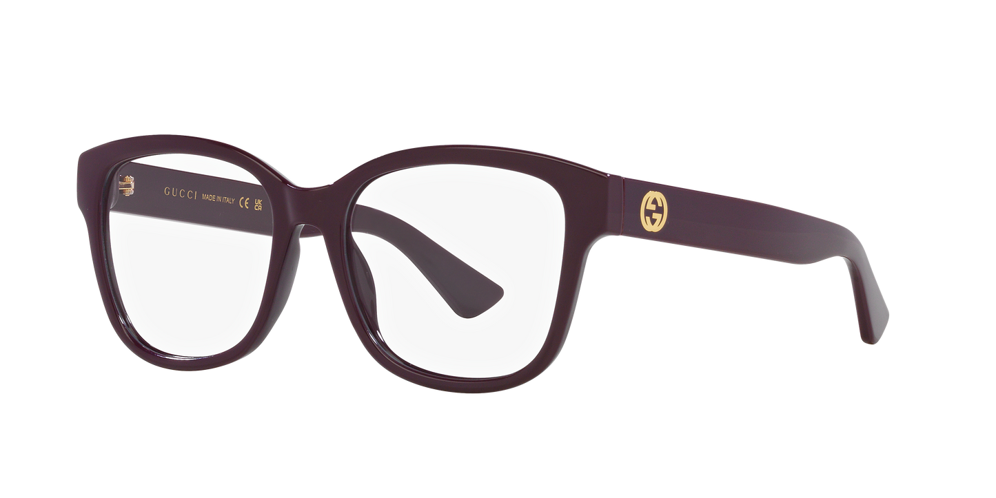 Gucci GG1340O Rectangle Eyeglasses - Burgundy