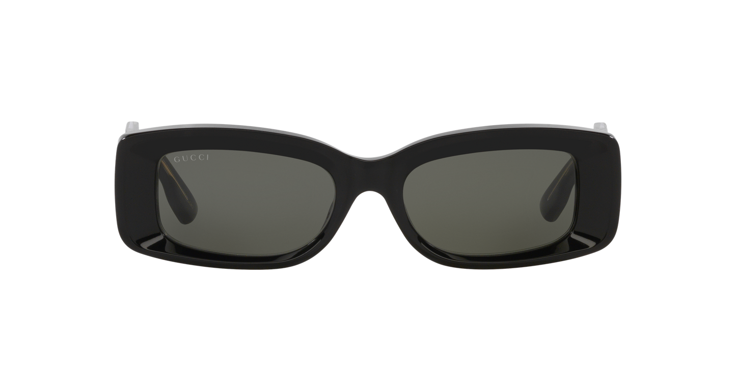 Gucci GG1528S Rectangle Sunglasses - Black