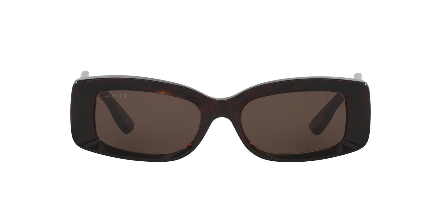 Gucci GG1528S Rectangle Sunglasses - Tortoise