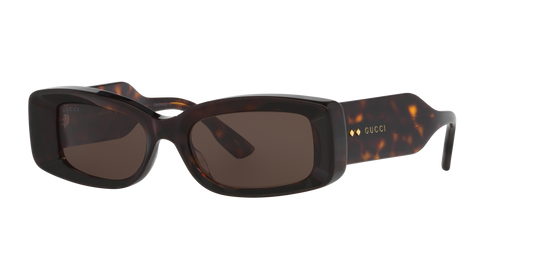 Gucci GG1528S Rectangle Sunglasses - Tortoise