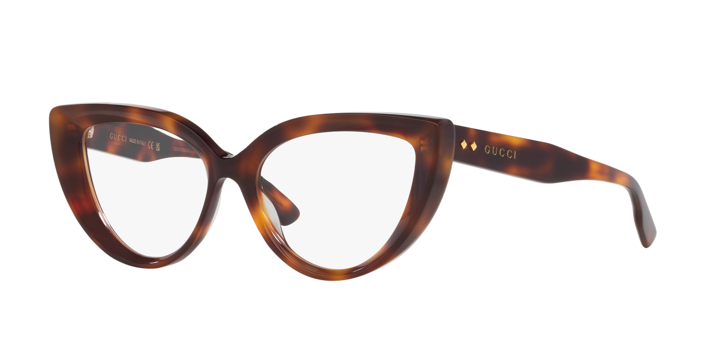 Gucci GG1530O Cat Eye Eyeglasses - Black