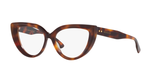 Gucci GG1530O Cat Eye Eyeglasses - Tortoise