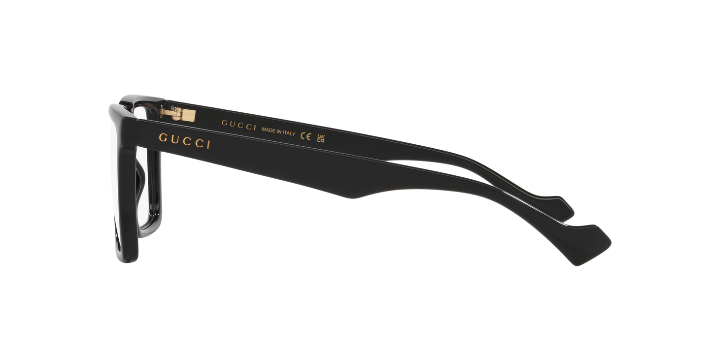 Gucci GG1540O Rectangle Eyeglasses - Black