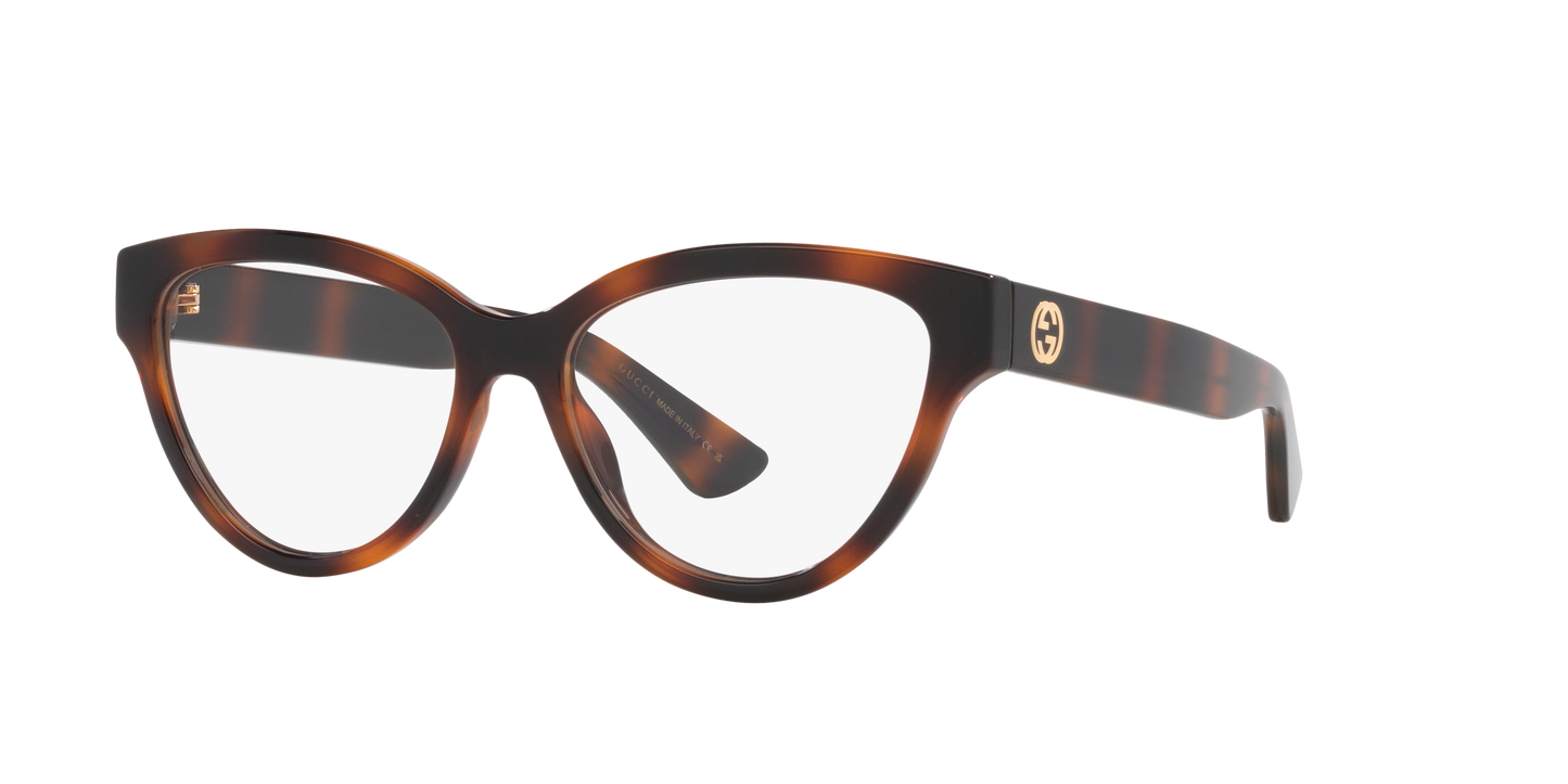 Gucci GG1581O Round Eyeglasses - Tortoise