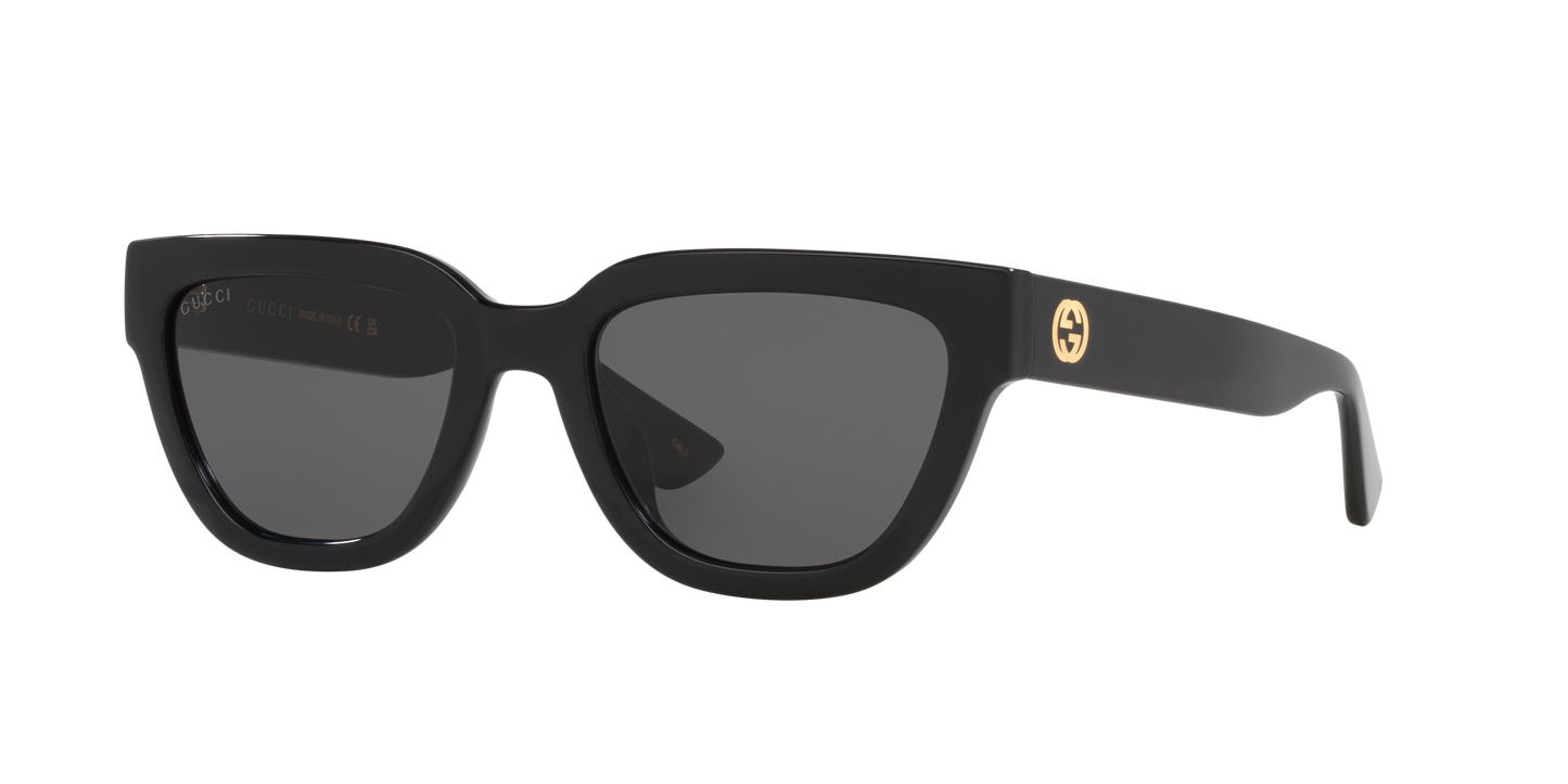 Gucci GG1578S Cat Eye Sunglasses - Black