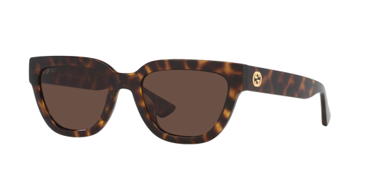 Gucci GG1578S Cat Eye Sunglasses - Tortoise