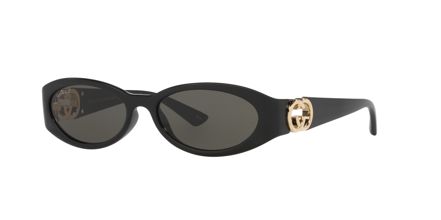 Gucci GG1660S Round Sunglasses - Black