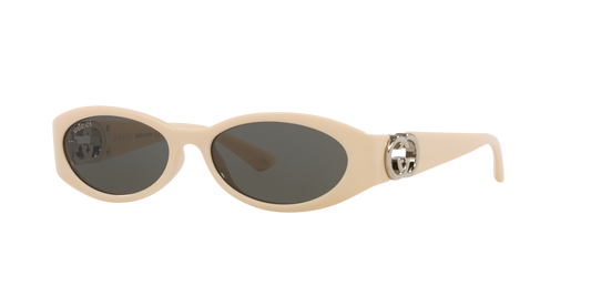 Gucci GG1660S Round Sunglasses - Ivory