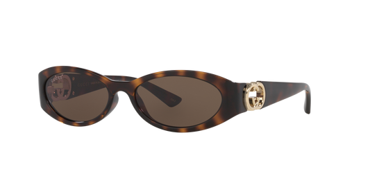 Gucci GG1660S Round Sunglasses - Tortoise