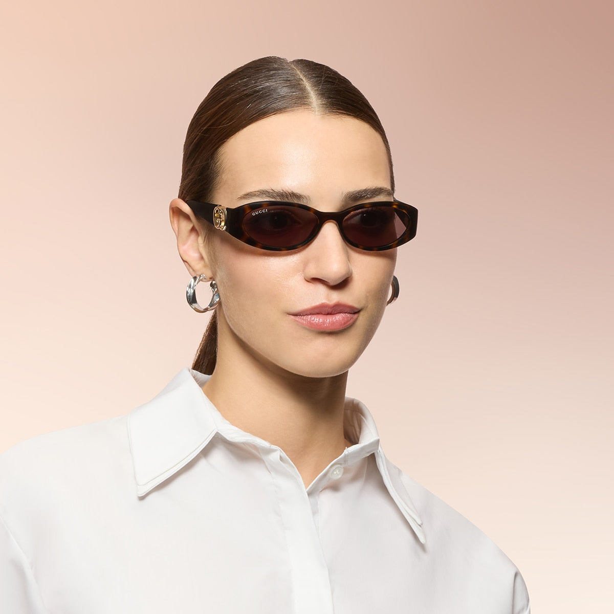 Gucci GG1660S Round Sunglasses - Black
