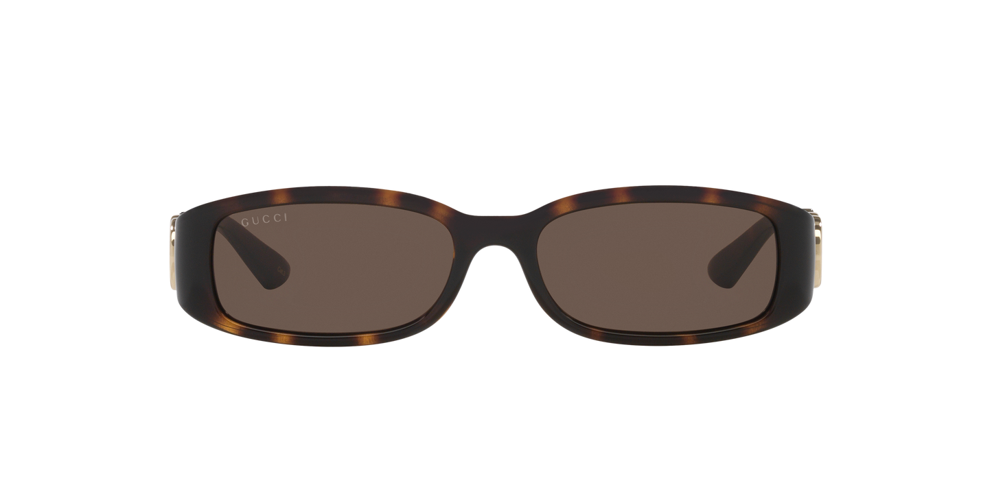Gucci GG1661S Rectangle Sunglasses - Tortoise