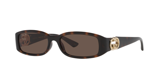 Gucci GG1661S Rectangle Sunglasses - Tortoise