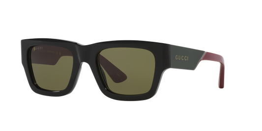 Gucci GG1668S Rectangle Sunglasses - Black