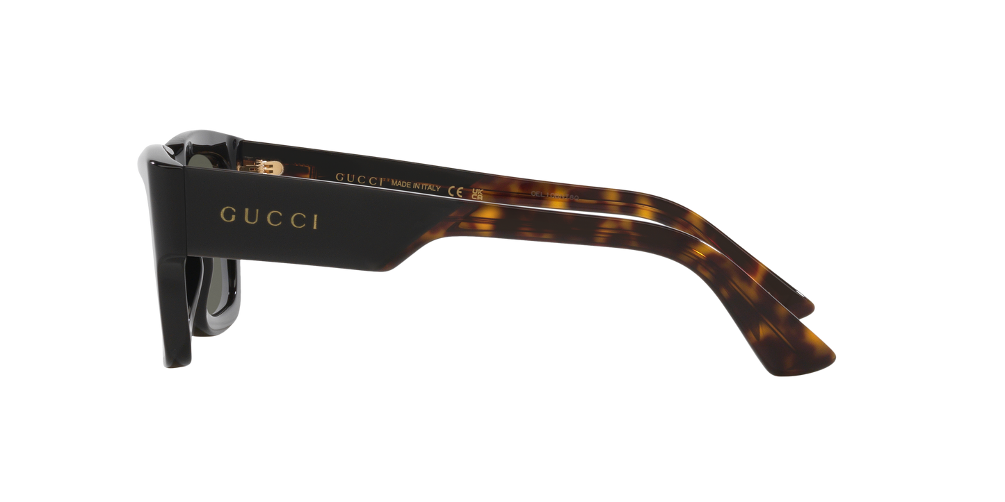 Gucci GG1668S Rectangle Sunglasses - Black