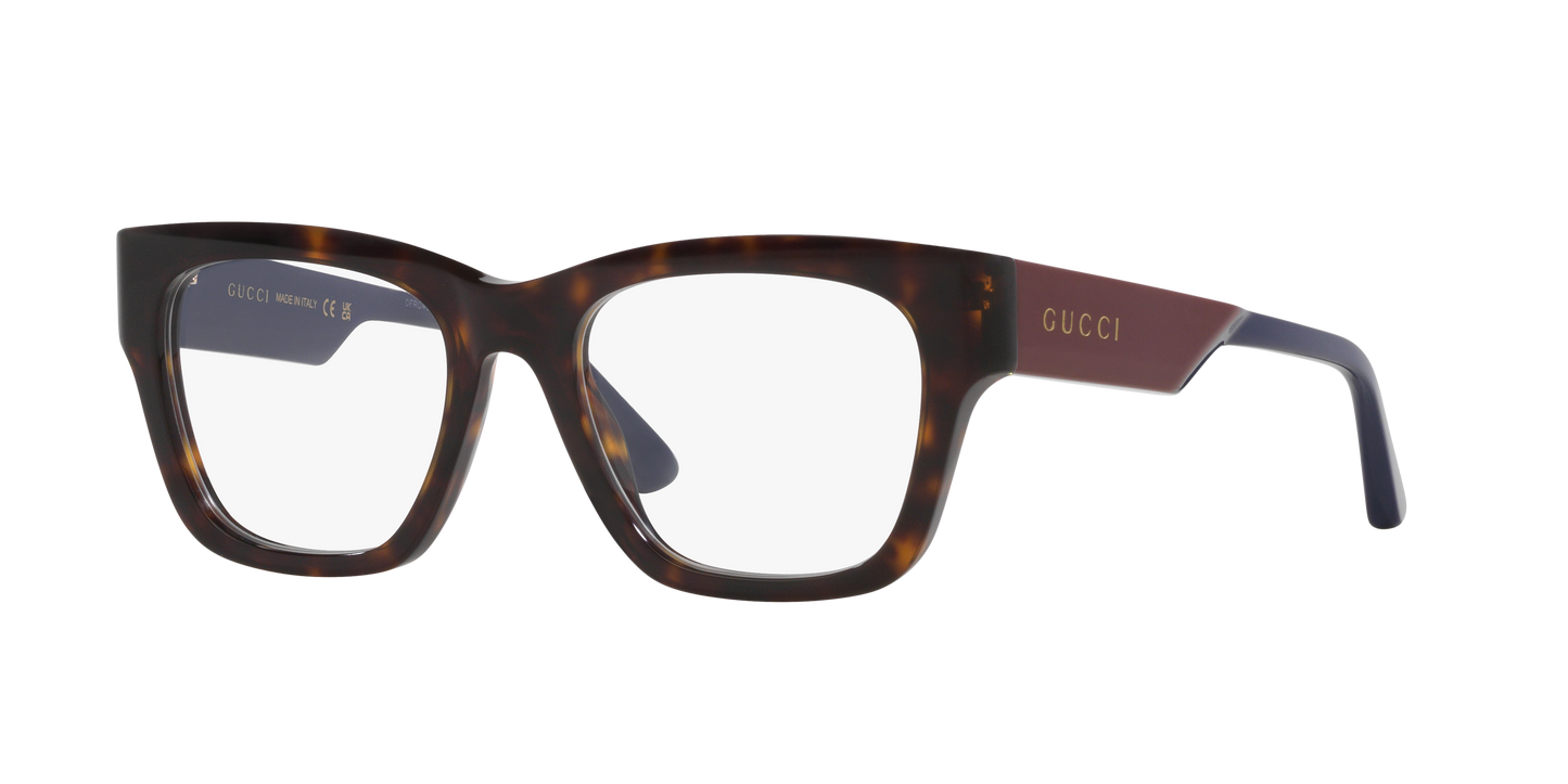 Gucci GG1669O Rectangle Eyeglasses - Black