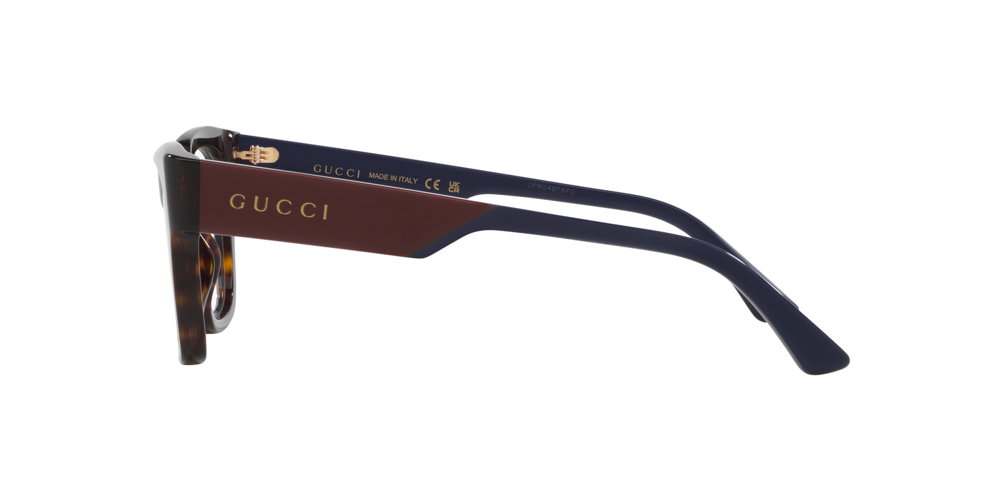 Gucci GG1669O Rectangle Eyeglasses - Black