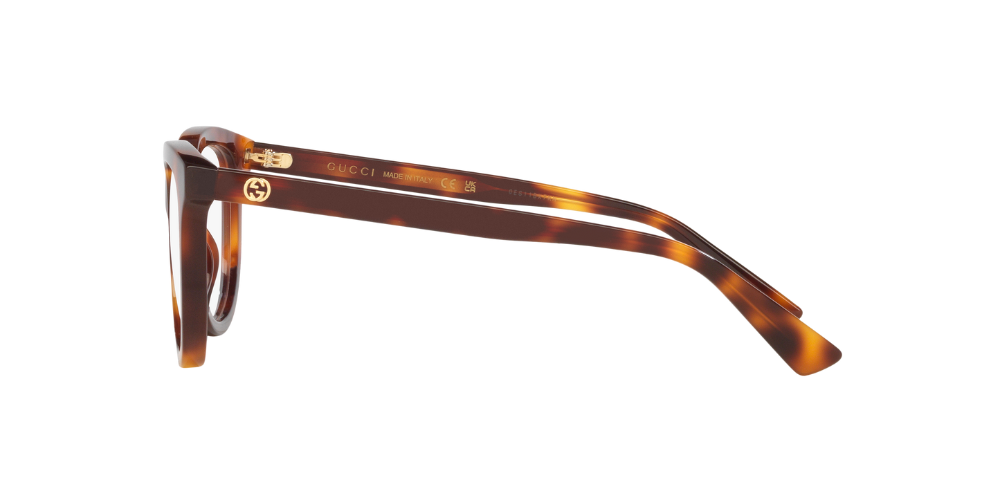 Gucci GG1687O Cat Eye Eyeglasses - Tortoise