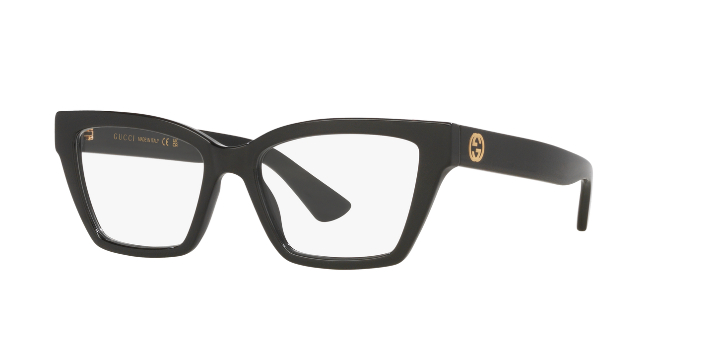 Gucci GG1715O Cat Eye Eyeglasses - Black