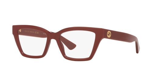 Gucci GG1715O Cat Eye Eyeglasses - Burgundy