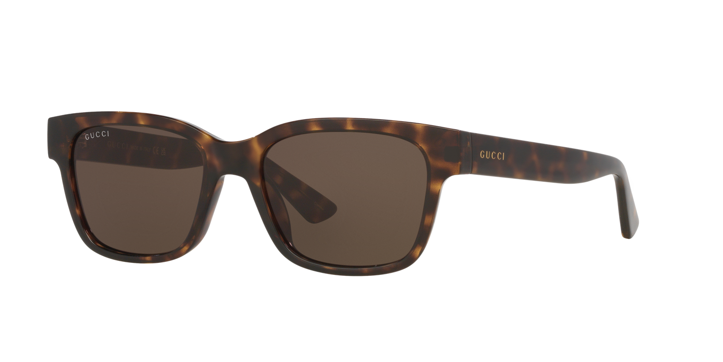 Gucci GG1716S Rectangle Sunglasses - Tortoise