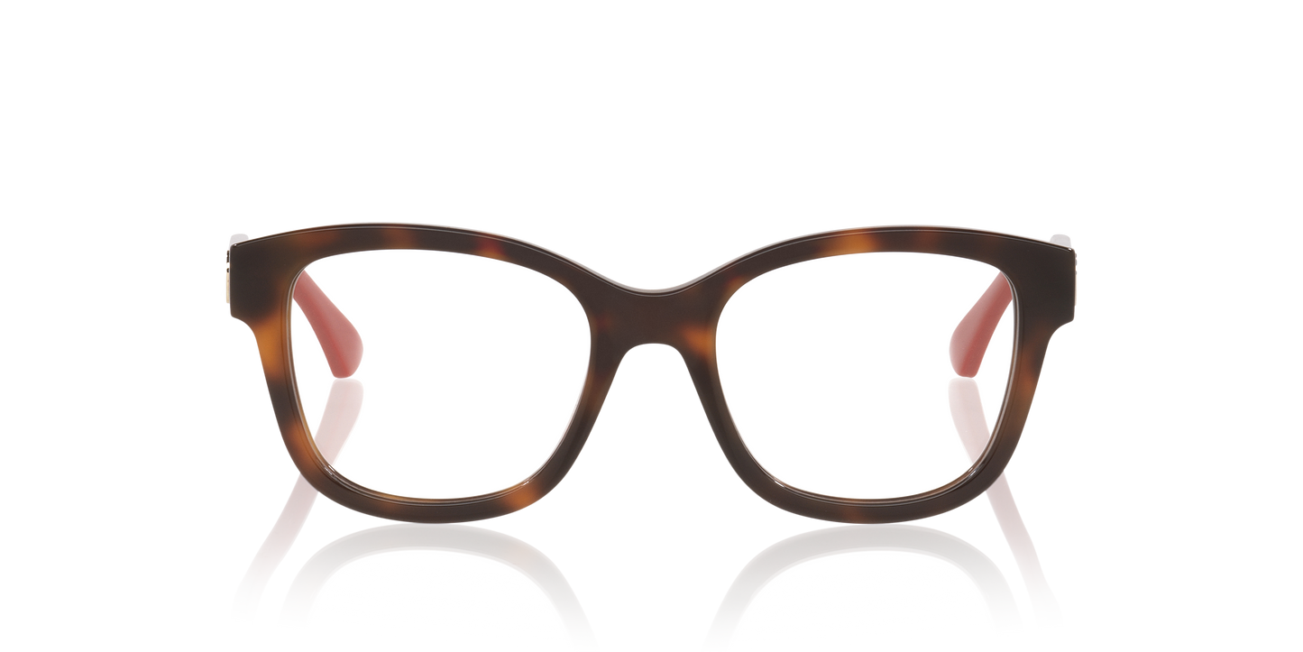Gucci GG1863O Rectangle Eyeglasses - Tortoise