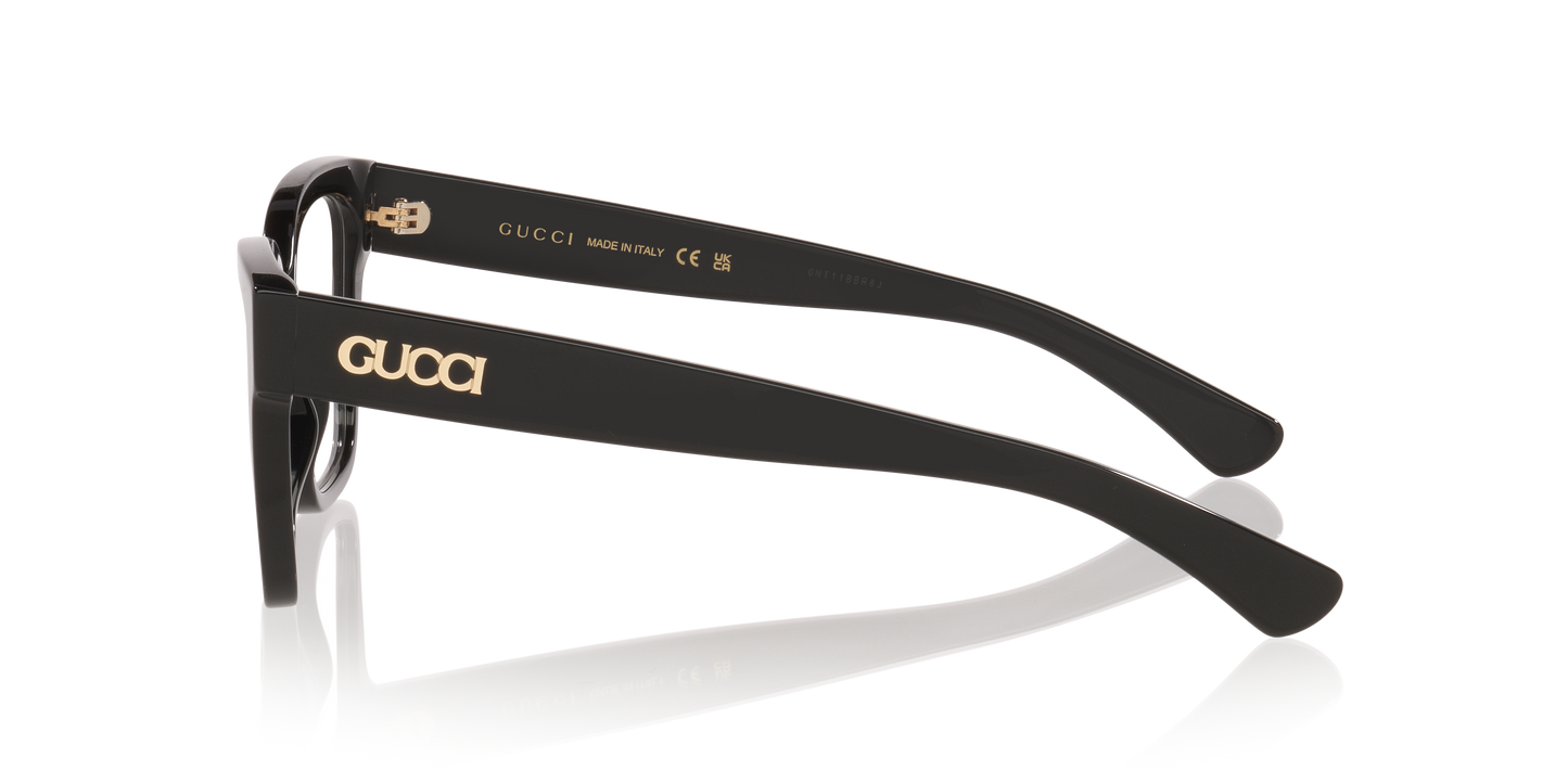 Gucci GG1791O Rectangle Eyeglasses - Tortoise Brown