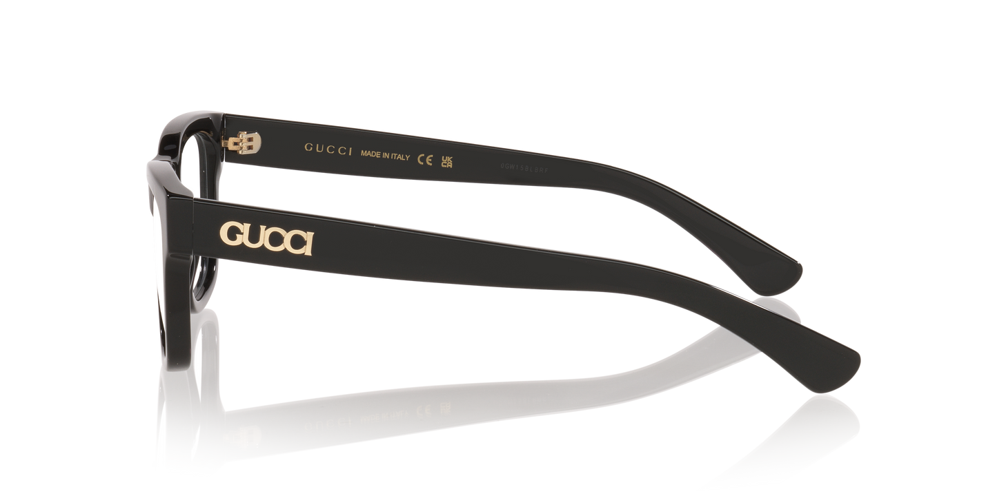 Gucci GG1795O Rectangle Eyeglasses - Black
