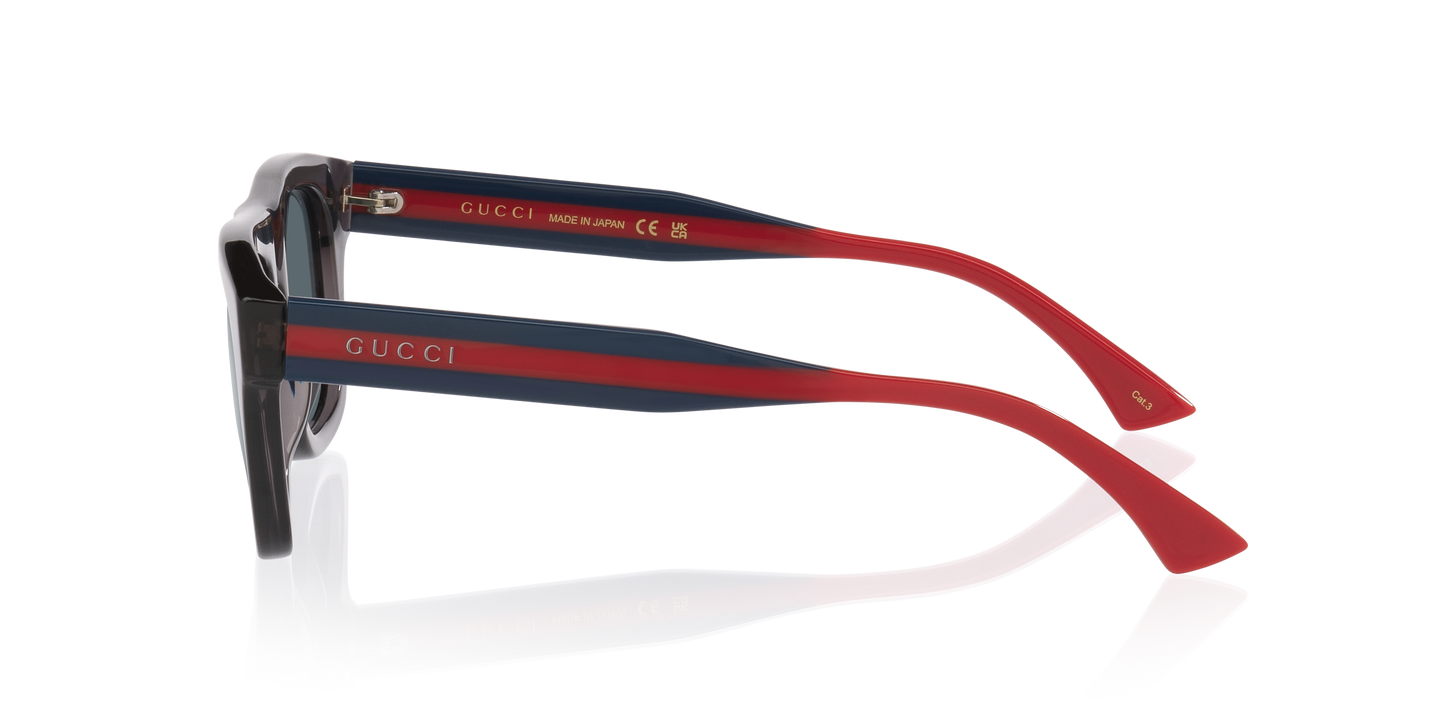 Gucci GG1991S Rectangle Sunglasses - Grey