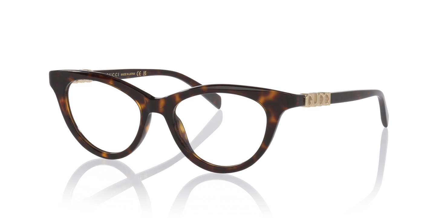 Gucci GG2034O Cat Eye Eyeglasses - Black