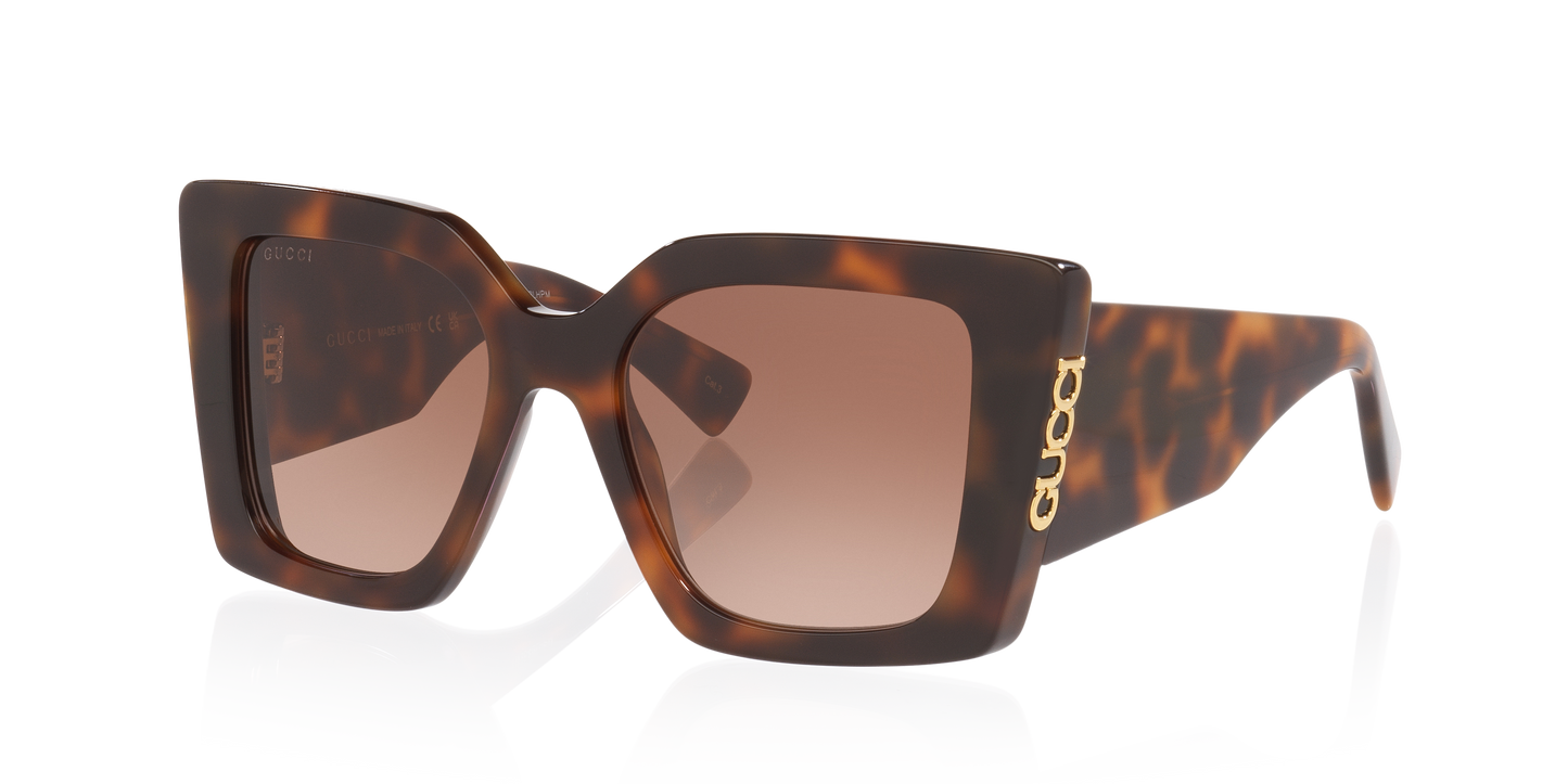 Gucci GG2039S Butterfly Sunglasses - Tortoise