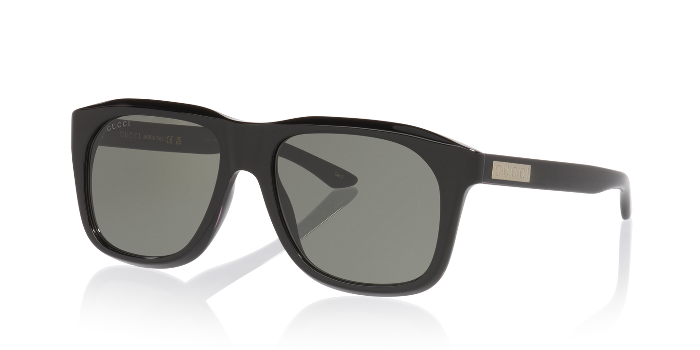 Gucci GG2077S Rectangle Sunglasses - Tortoise