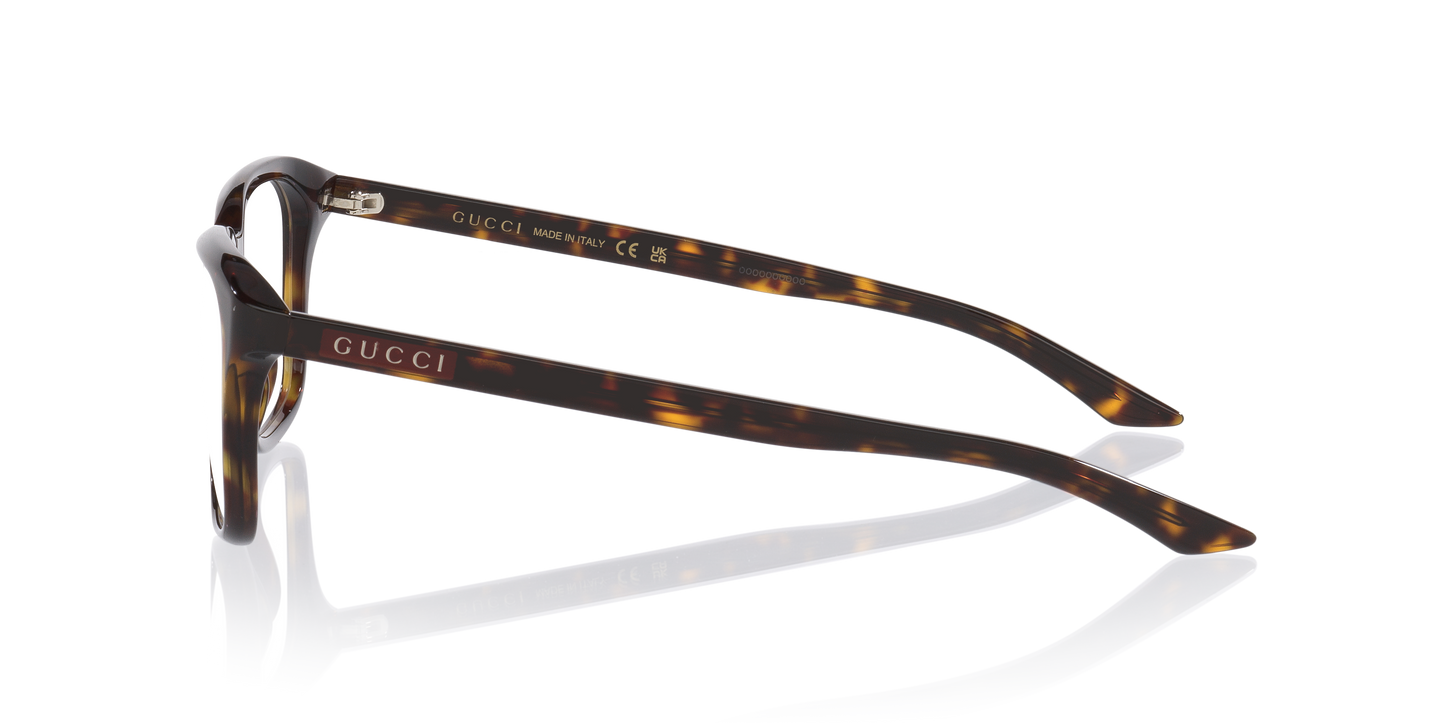 Gucci GG2081O Rectangle Eyeglasses - Tortoise