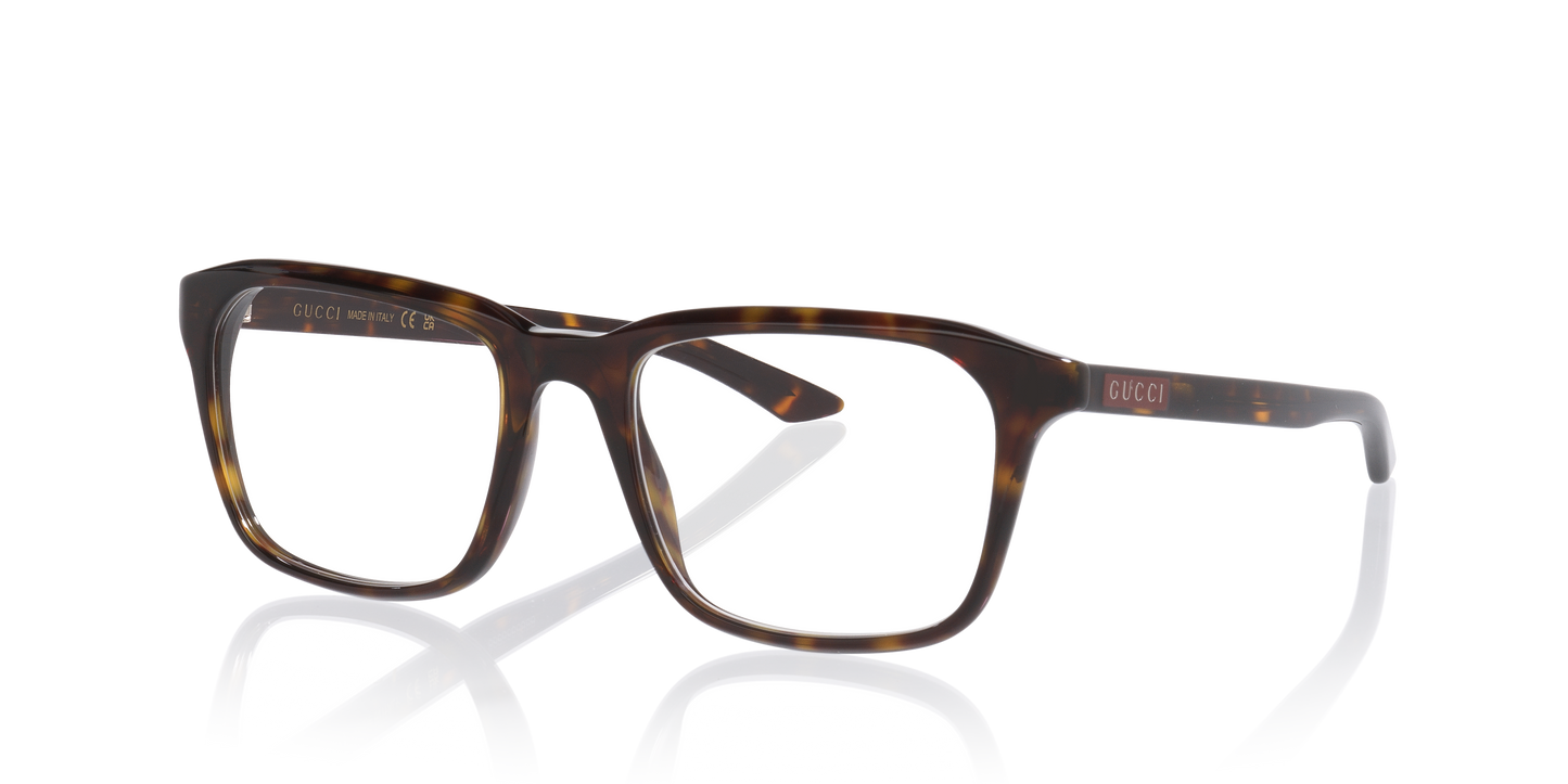 Gucci GG2081O Rectangle Eyeglasses - Tortoise