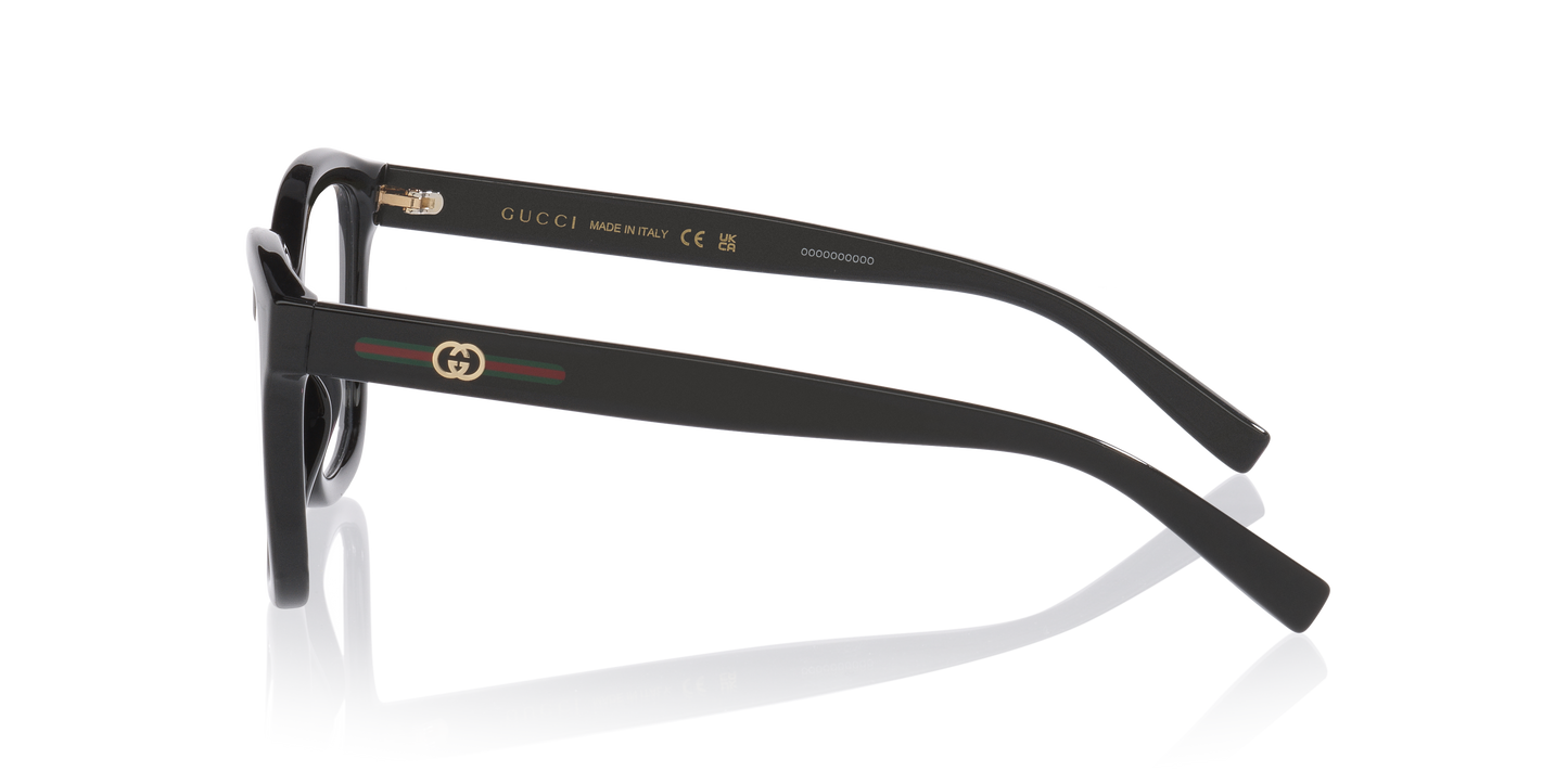 Gucci GG2104O Rectangle Eyeglasses - Black