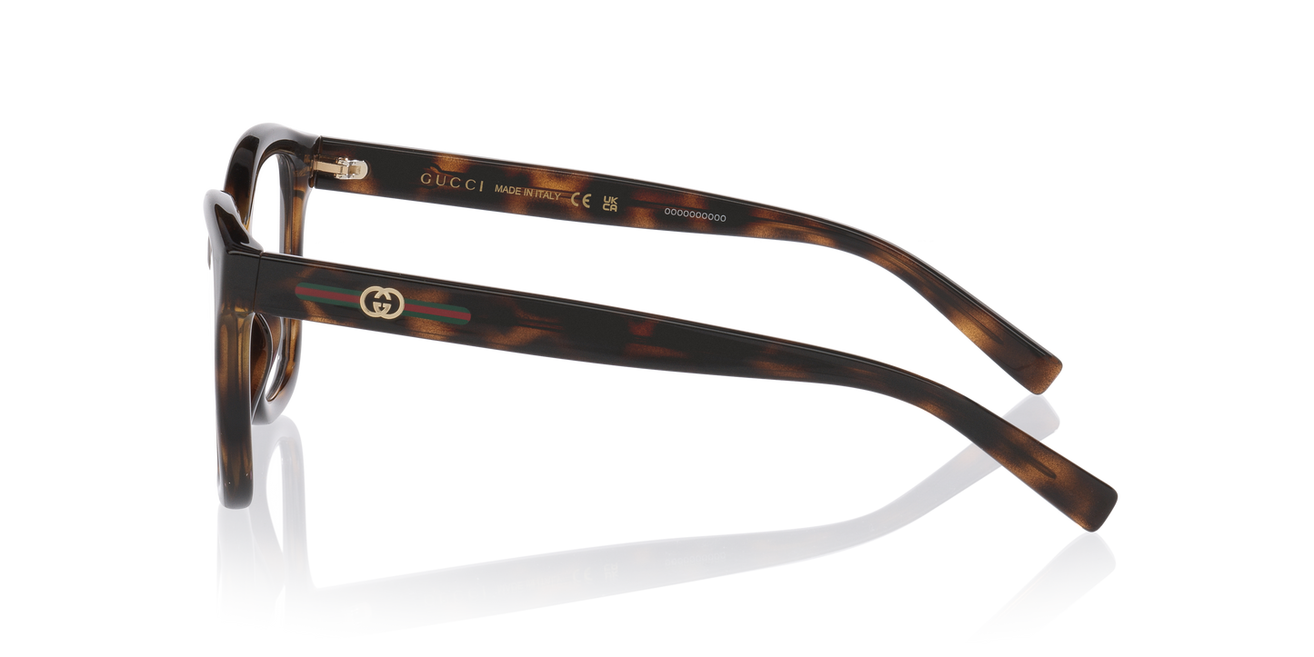 Gucci GG2104O Rectangle Eyeglasses - Black
