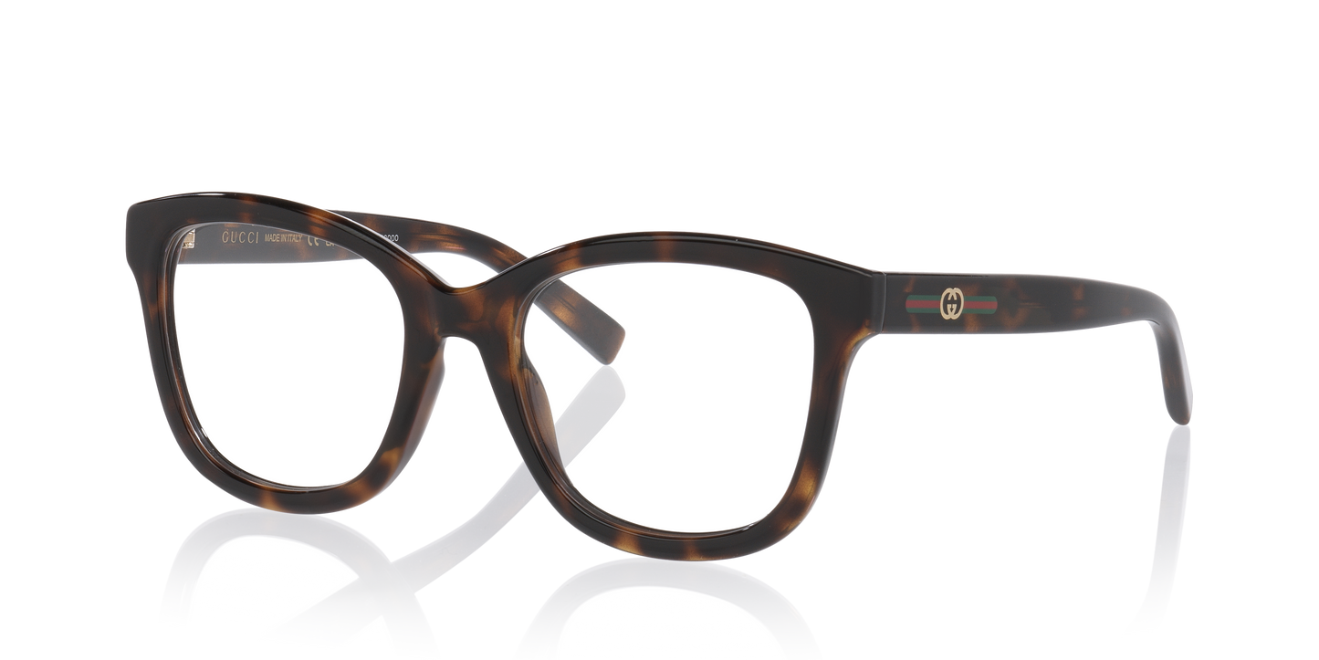 Gucci GG2104O Rectangle Eyeglasses - Tortoise