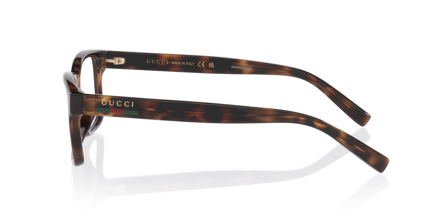 Gucci Gg2107Ol Rectangle Eyewear - Black