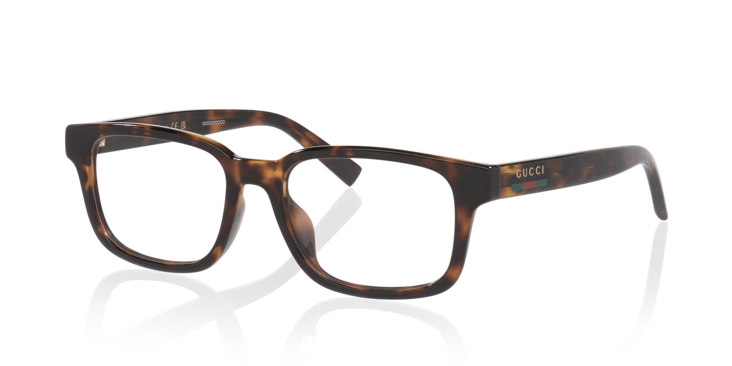 Gucci Gg2107Ol Rectangle Eyewear - Tortoise