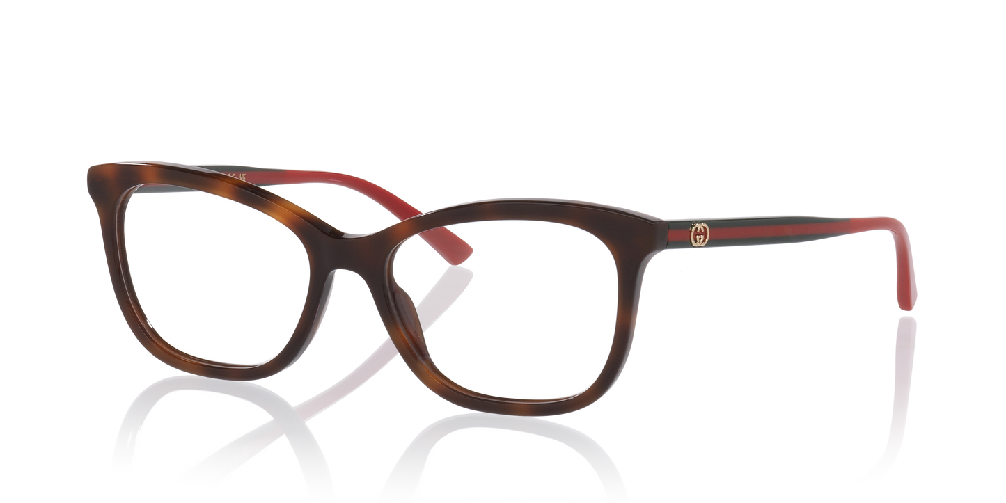 Gucci GG2117O Cat Eye Eyeglasses - Tortoise