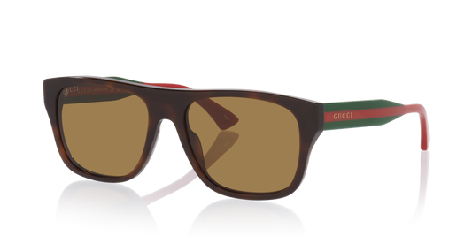 Gucci GG2119S Rectangle Sunglasses - Tortoise