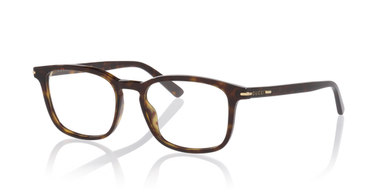 Gucci GG2129O Rectangle Eyeglasses - Tortoise
